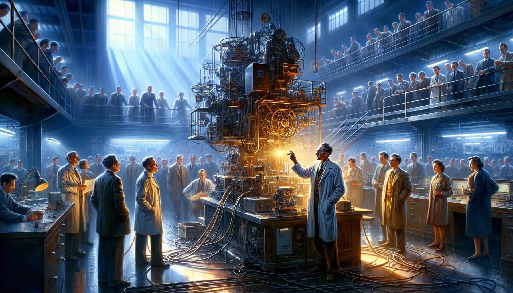 Prima identificazione dei neutrini da parte di Clyde Cowan