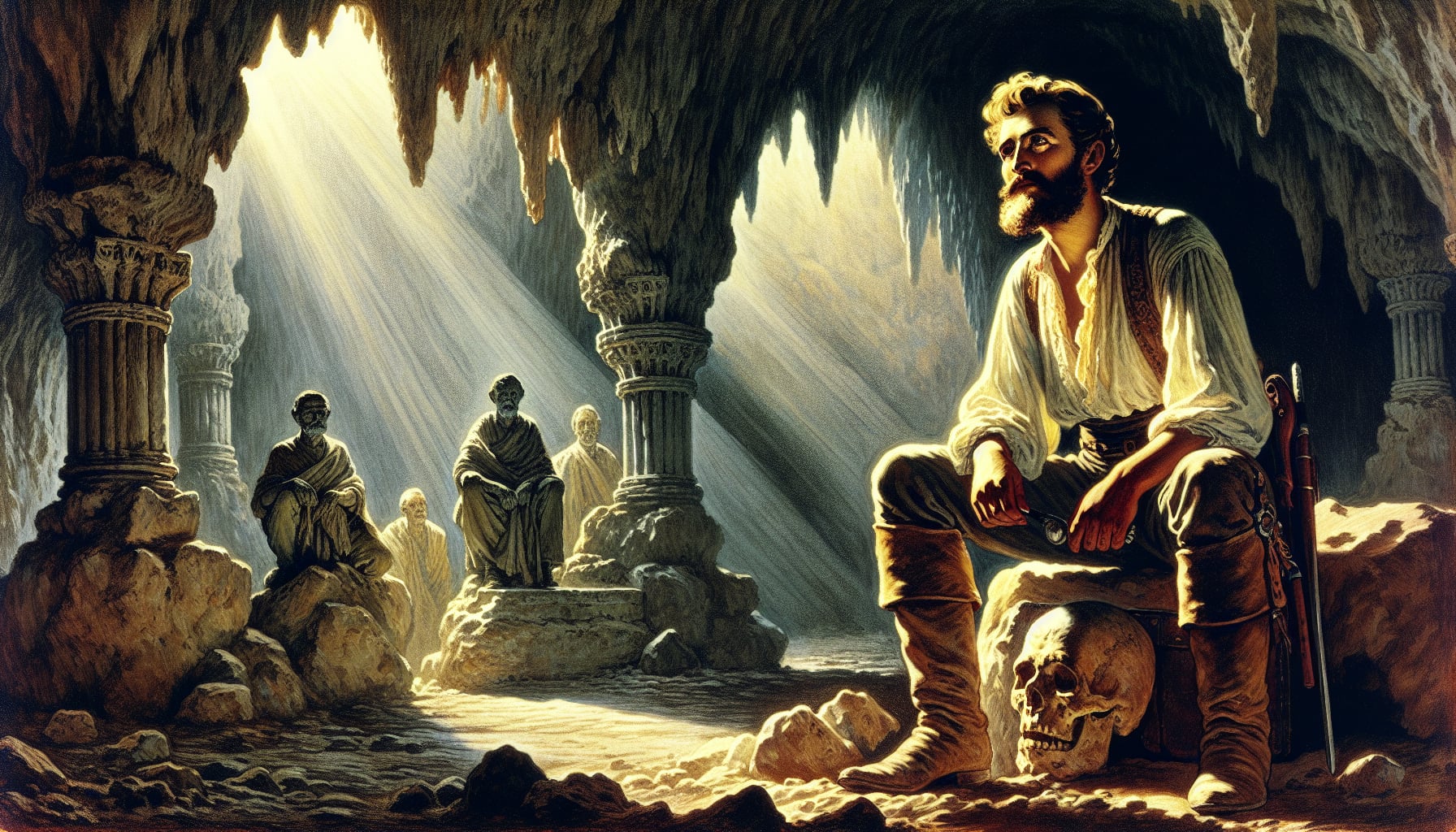 La scoperta della Grotta di Altamira da parte di Marcelino Sanz de Sautuola