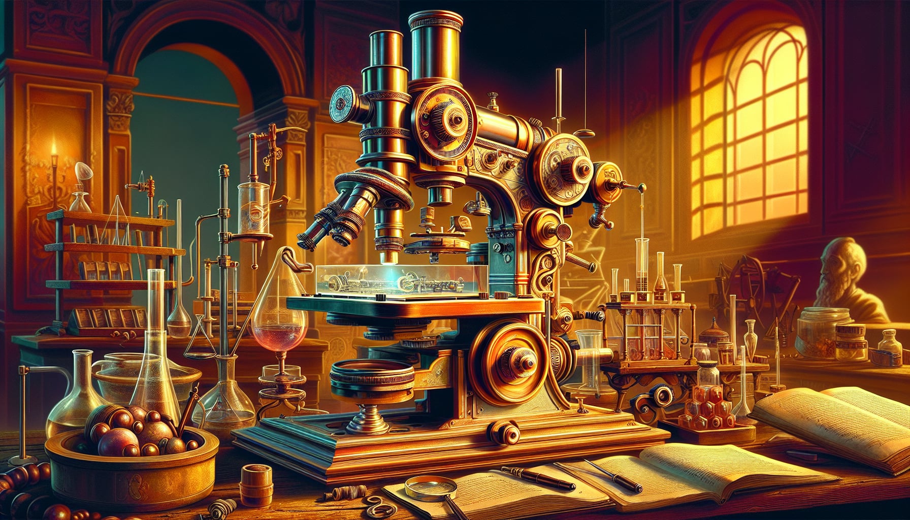 Il primo microscopio composto di Zaccharias Janssen