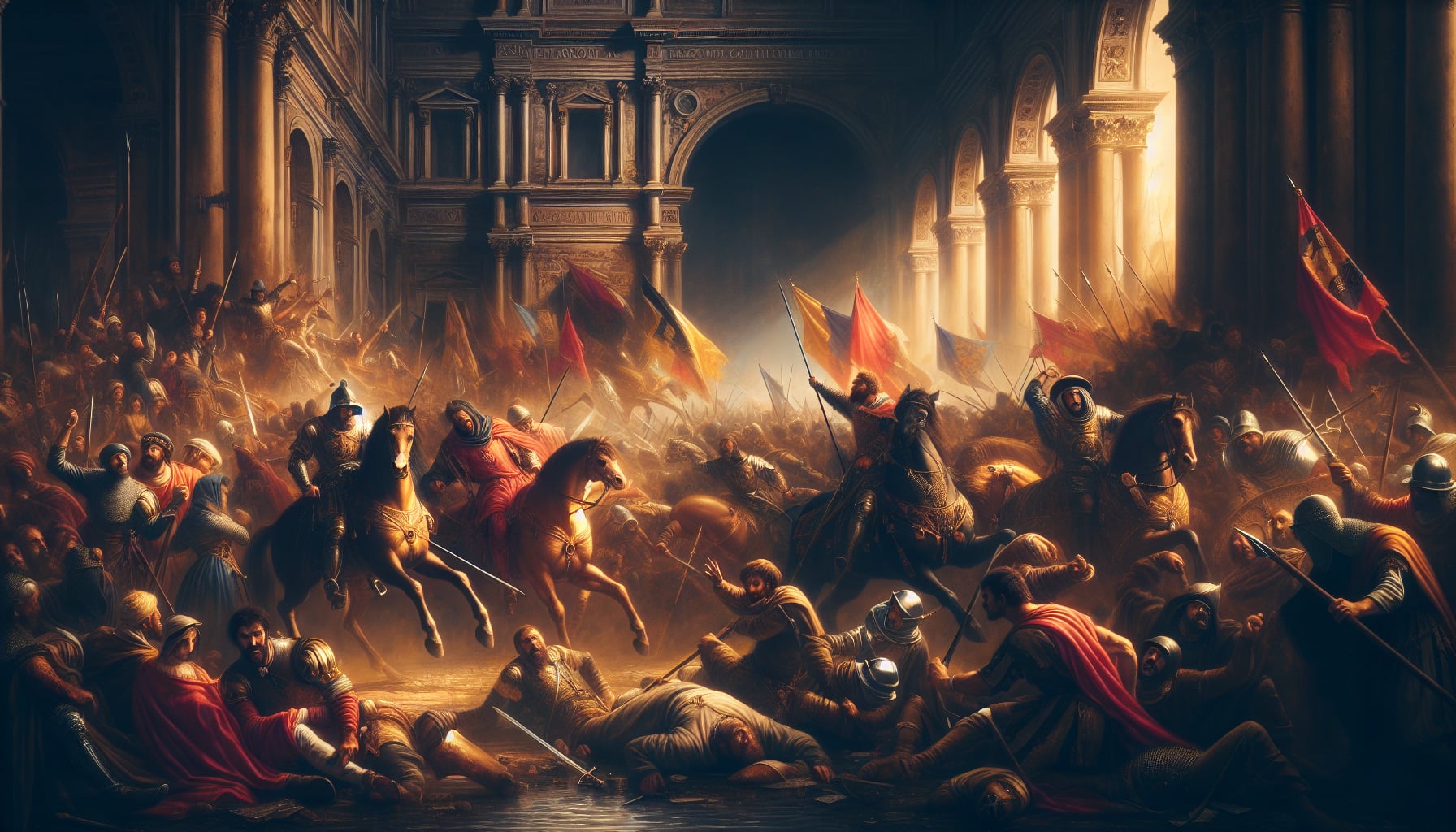 La Rivolta di Cola di Rienzo a Roma