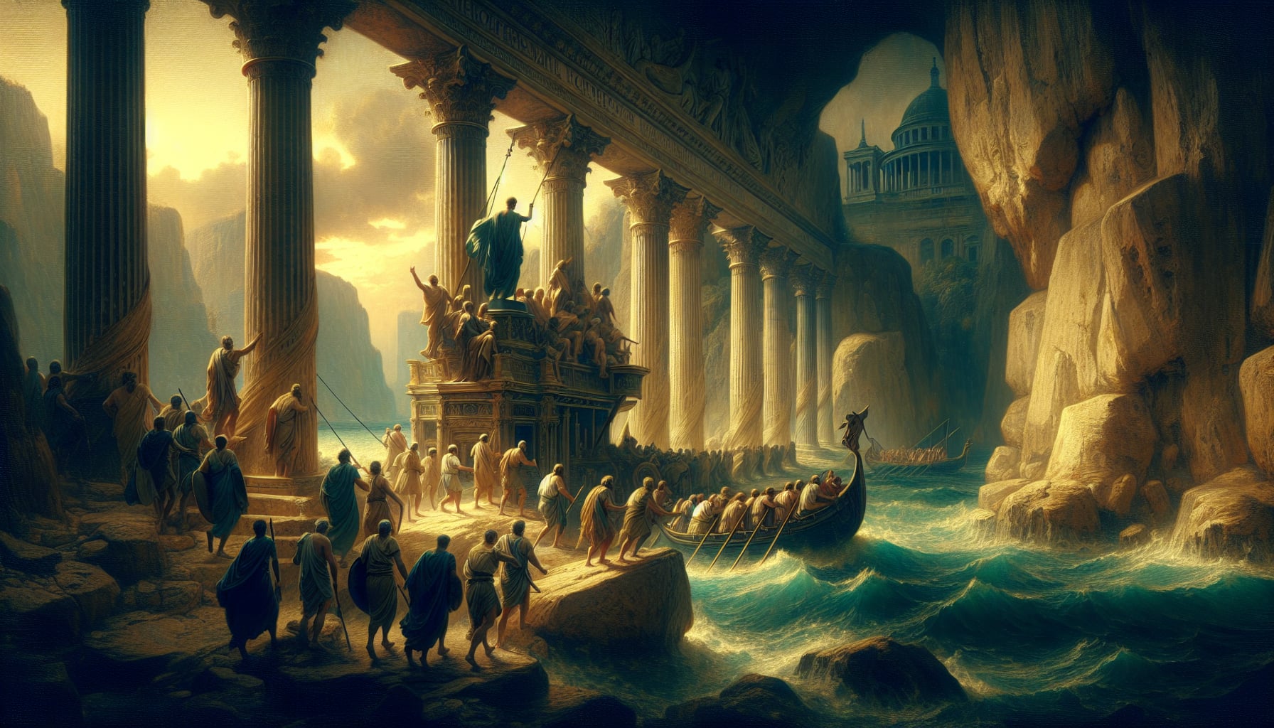 La spedizione di Pytheas oltre le Colonne d'Ercole