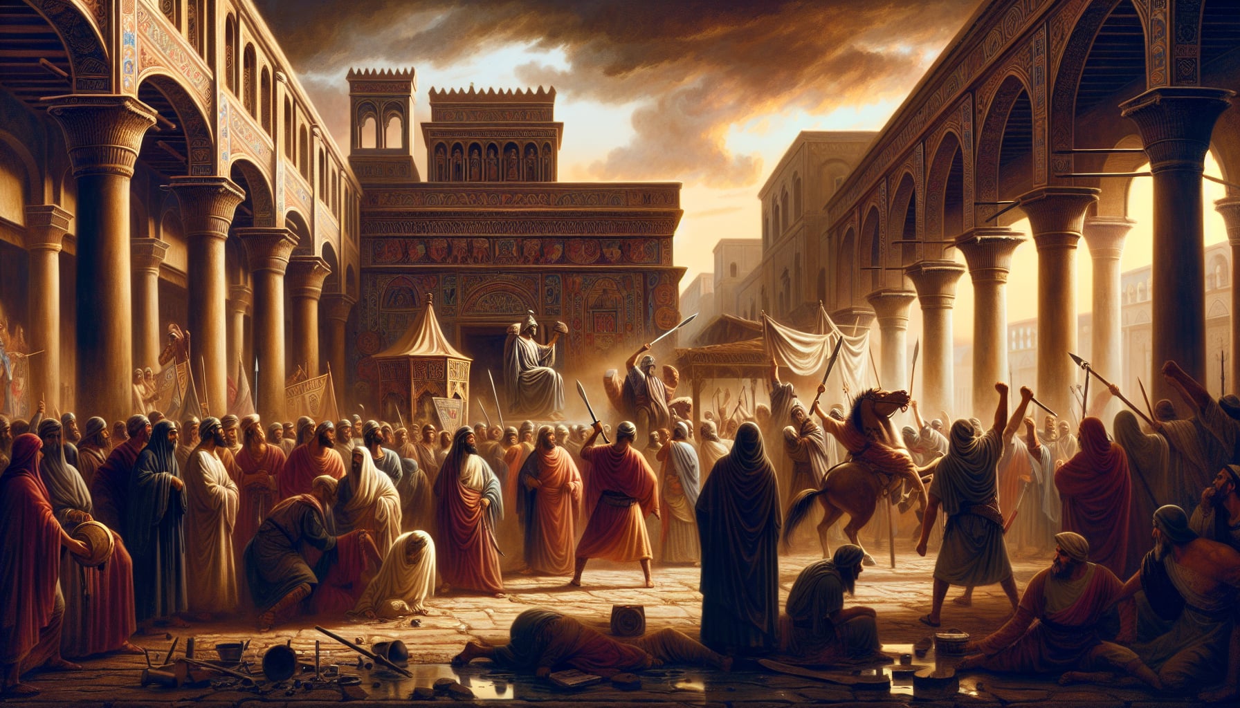 La Rivolta di Arsenio al Monastero di Edfu